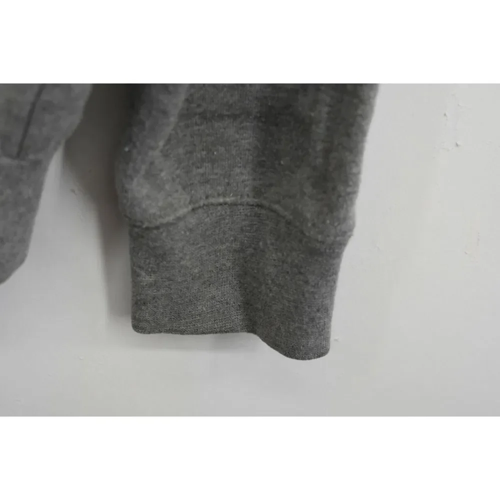 Champs Mens Gray Arkansas Embroidered Drawstring Hood Sweatshirt Front Pouch M - Picture 3 of 8